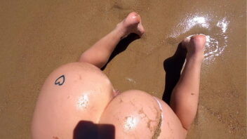 Anal Public Beach