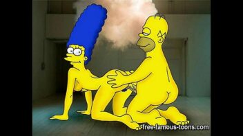 I Simpson Marge Nuda