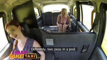 Lesbian Fake Taxi