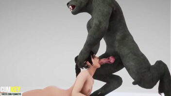 Porno Monster 3d